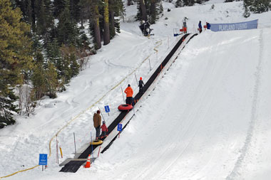 Tahoe Tubing Hill Moving Carpet, Boreal Mountain Resort, CA