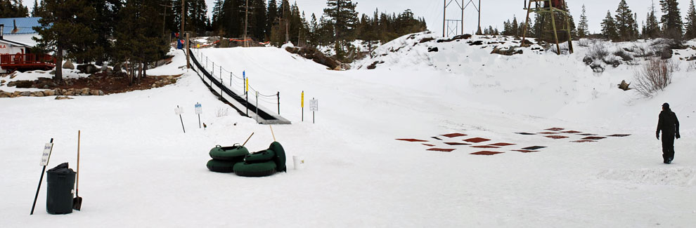 Donner Ski Ranch Tubing Hill, CA