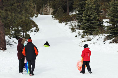  North Tahoe Regional Park sledding hill, CA