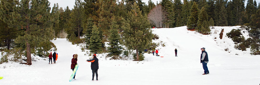 North Tahoe Regional Park Sled Hill, California