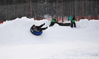 Tahoe Donner Snowplay tube course