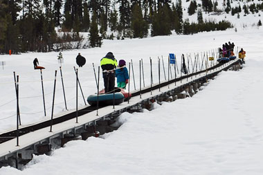 Tube Town surface lift, Soda Springs Mountain Resort, CA