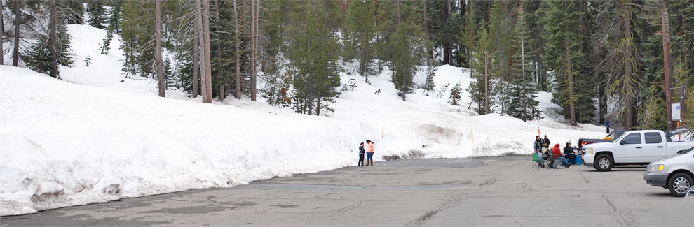 Coyote Sno-Park, Highway 168, Sierra National Forest, California